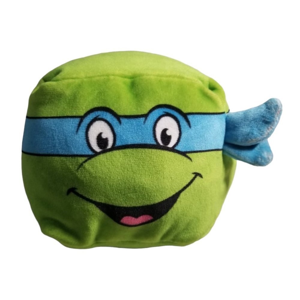 Nickelodeon Square Cube Teenage Mutant Ninja Turtle Leonardo Stuffed Plush Toy